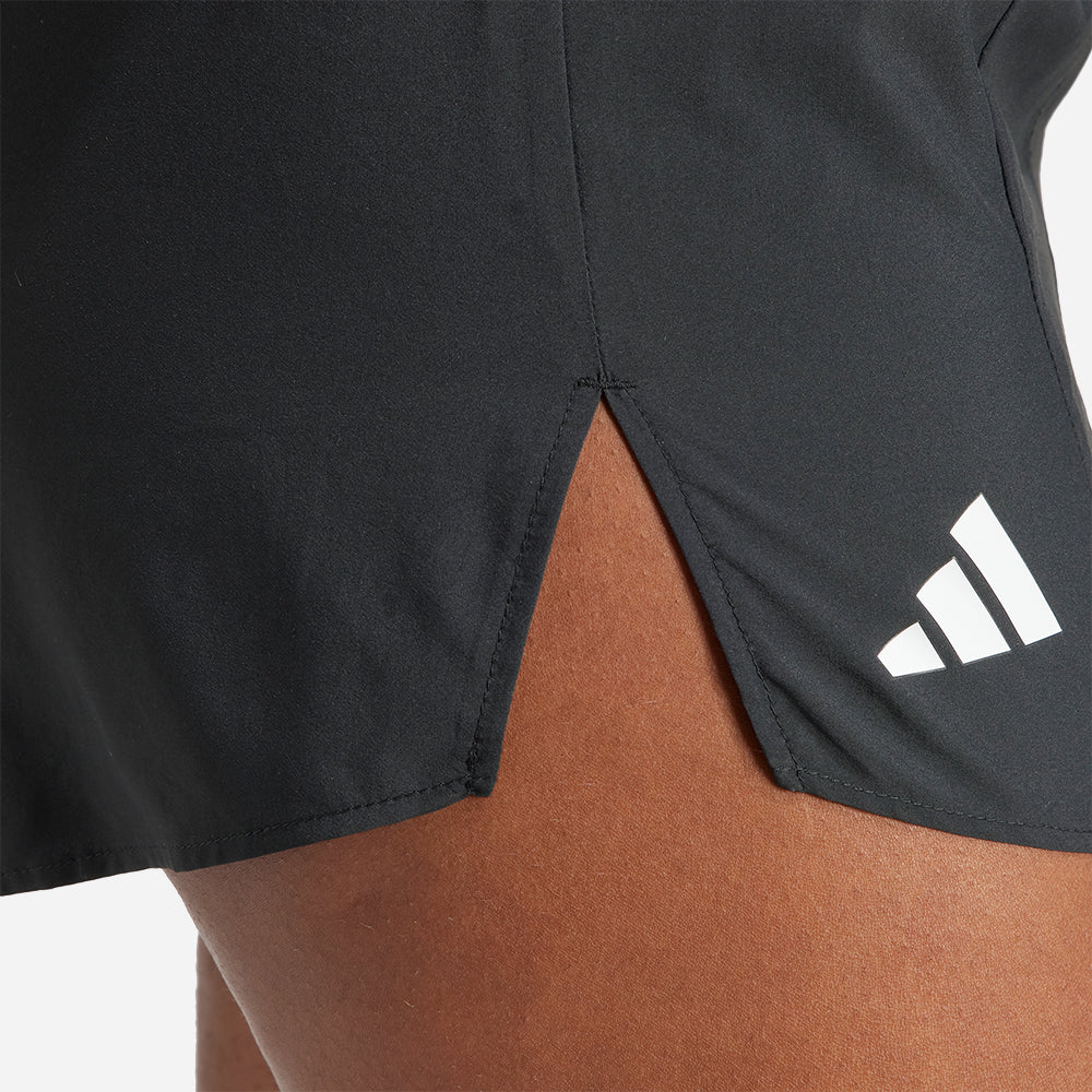 Quần Ngắn Thể Thao Nữ Adidas Adizero Essentials Running - Đen - Supersports Vietnam