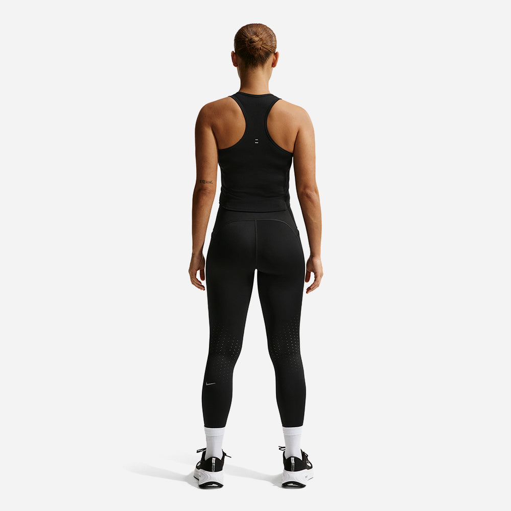 Áo Ba Lỗ Nữ Nike Tempo Swoosh Dri-Fit Running - Đen - Supersports Vietnam
