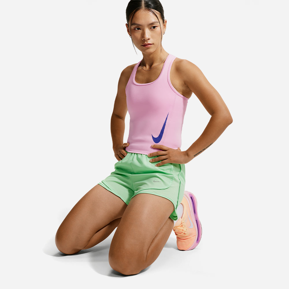 Áo Ba Lỗ Nữ Nike Tempo Swoosh Dri-Fit Running - Hồng - Supersports Vietnam