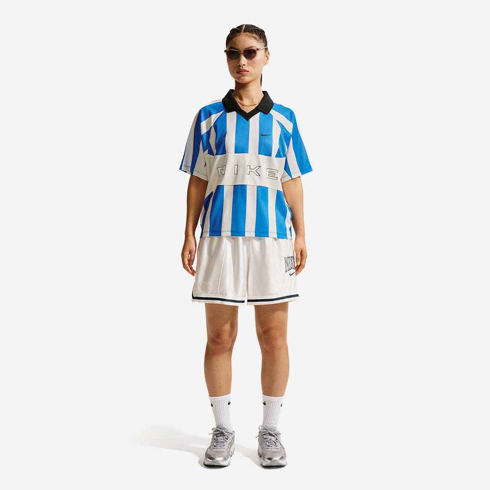 Áo Thun Nữ Nike Sportswear Oversized Jersey - Xanh Dương - Supersports Vietnam