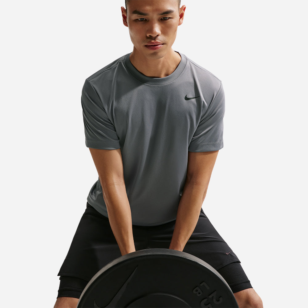 Áo Thun Nam Nike Dri-Fit Training Flex - Xám - Supersports Vietnam