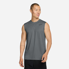 Áo Ba Lỗ Nam Nike Dri-Fit Sleeveless Flex Training - Xám - Supersports Vietnam