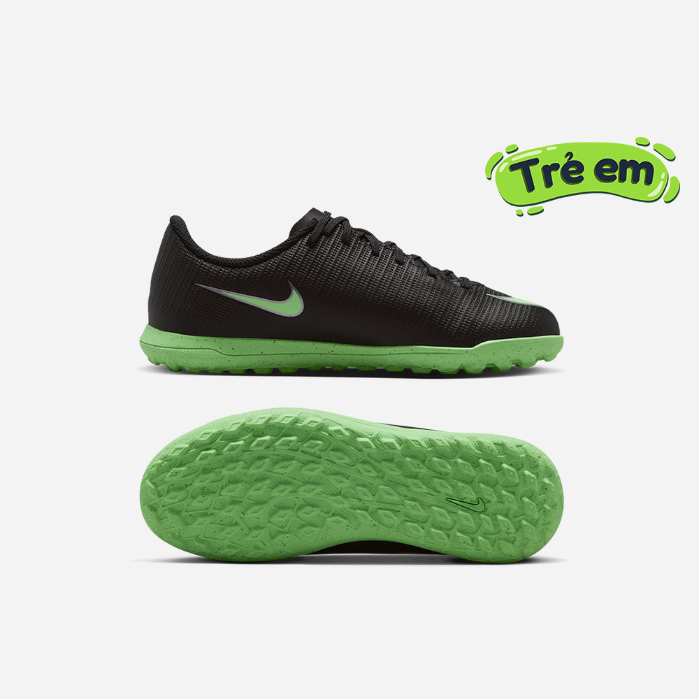 Giày Đá Bóng Sân Cỏ Nhân Tạo Trẻ Em Nike Jr. Mercurial Vapor 17 Club - Đen - Supersports Vietnam