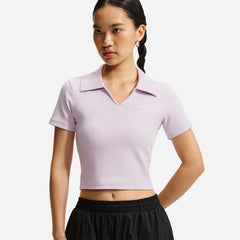 Áo Polo Nữ Nike Sportswear Tight Cropped - Hồng - Supersports Vietnam