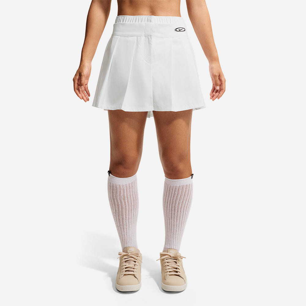 Chân Váy Nữ Nike Street Pleated Mini - Trắng - Supersports Vietnam