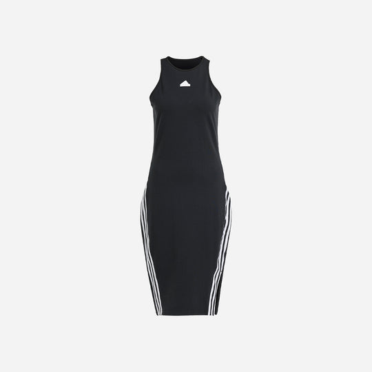 Women's Adidas Future Icons 3-Stripes Dress - Black