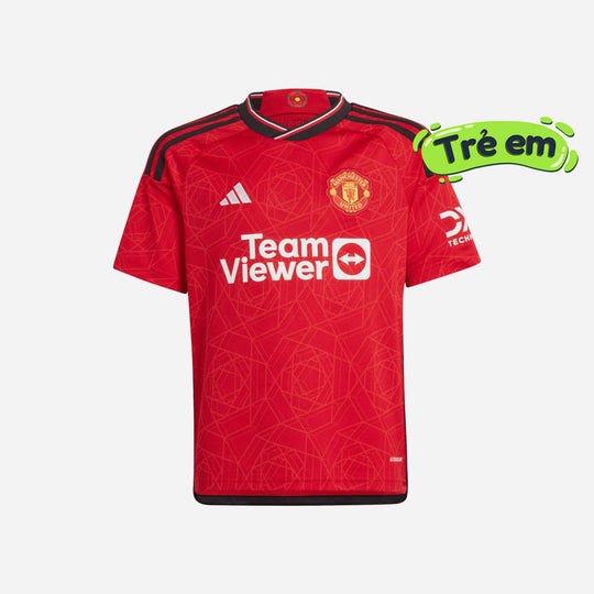 Boys' Adidas Manchester United 23/24 Home Jersey