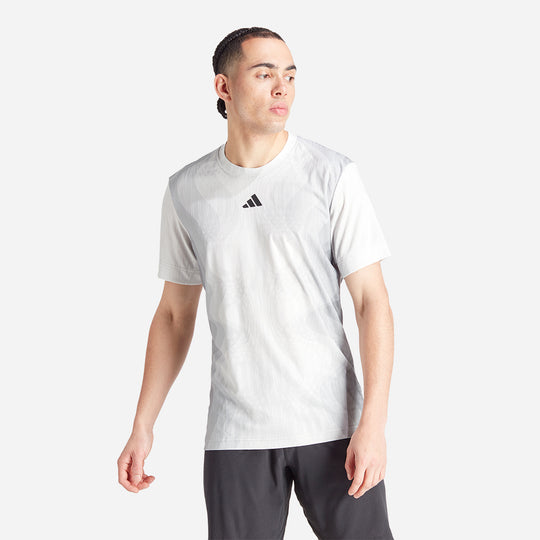 Men's Adidas Tennis Airchill Pro Freelift T-Shirt - Gray