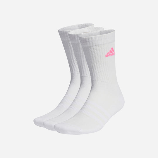 Adidas Cushioned Crew Socks - White