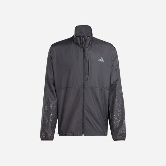 Men's Adidas Tokyo Running Jacket - Black