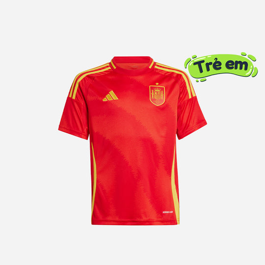 Boys' Adidas Spain 24 Home Jersey - Red