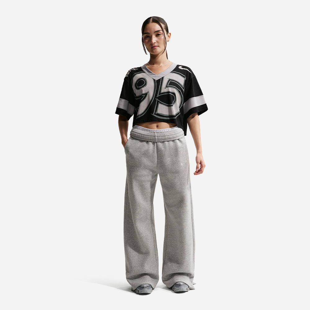 Áo Crop-Top Nữ Nike Sportswear Oversized - Đen - Supersports Vietnam