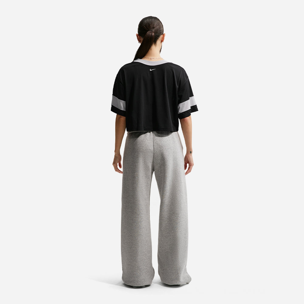 Áo Crop-Top Nữ Nike Sportswear Oversized - Đen - Supersports Vietnam