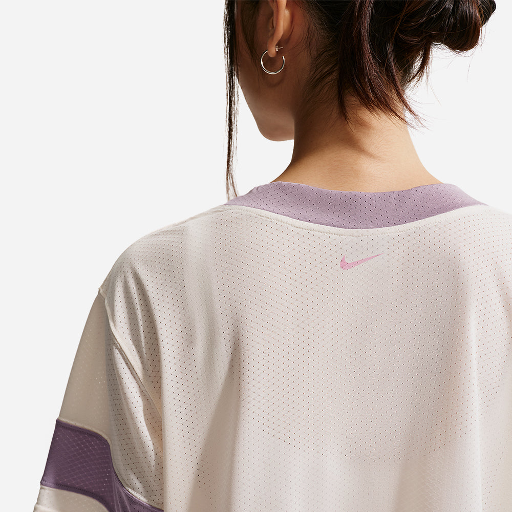 Áo Crop-Top Nữ Nike Sportswear Oversized - Hồng - Supersports Vietnam