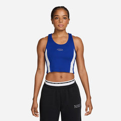 Áo Ba Lỗ Nữ Nike Street Sportswear Gx Cropped - Xanh Dương - Supersports Vietnam