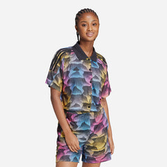 Áo Sơ Mi Nữ Adidas Tiro Print Mesh Summer - Đen - Supersports Vietnam