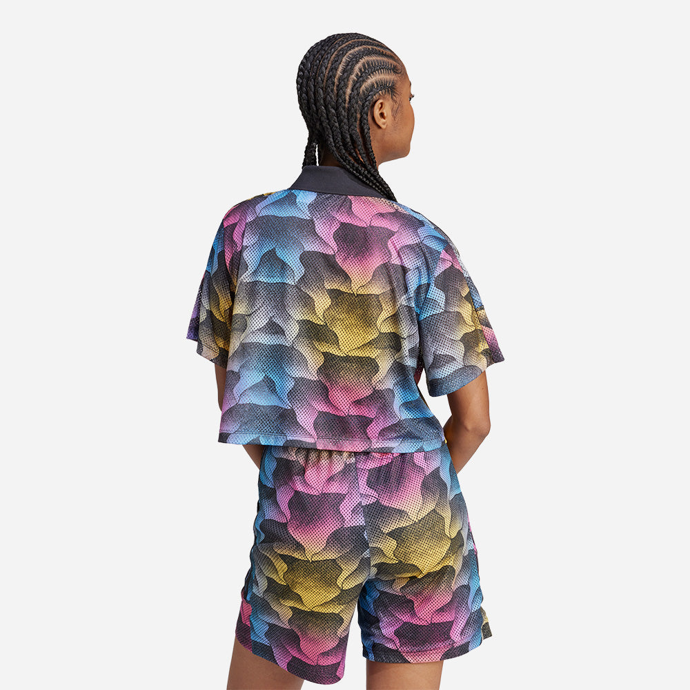 Áo Sơ Mi Nữ Adidas Tiro Print Mesh Summer - Đen - Supersports Vietnam