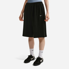 Quần Ngắn Thời Trang Nữ Nike Sportswear Oversized Mid-Rise French Terry Bermuda - Đen - Supersports Vietnam