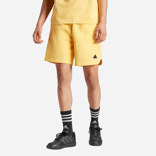 Men's Adidas Z.N.E. Premium Shorts - Yellow
