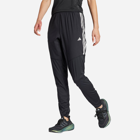 Women's Adidas Own The Run 3-Stripes Jogger - Black