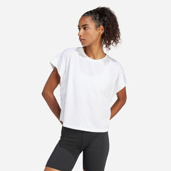 Women's Adidas Studio T-Shirt - White