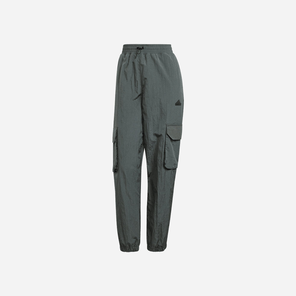 Women's Adidas Club Esc Cargo Pants - Gray