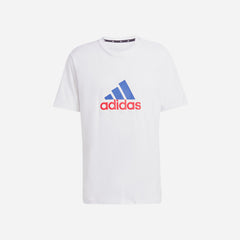 Men's Adidas Future Icons Badge Of Sport T-Shirt - White