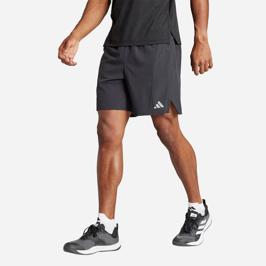Men's Adidas Designed For Training Hiit Workout Heat.Rdy Shorts - Black
