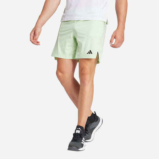 Men's Adidas Designed For Training Shorts - Green
