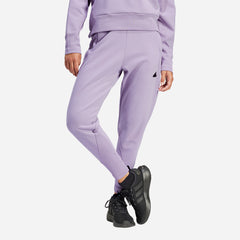 Women's Adidas Z.N.E. Winterized Tracksuit Pants - Purple