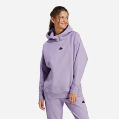 Áo Hoodie Nữ Adidas Z.N.E. Winterized - Tím - Supersports Vietnam
