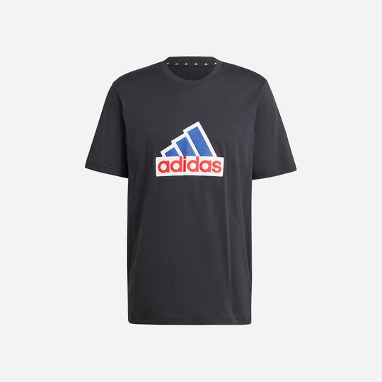Men's Adidas Future Icons Badge Of Sport T-Shirt - Black