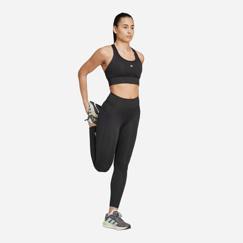 Quần Bó Thể Thao Nữ Adidas Own The Run 7/8 - Đen - Supersports Vietnam