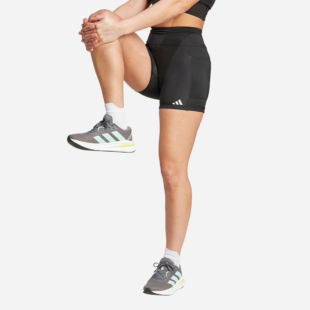 Quần Ngắn Nữ Adidas Own The Run - Đen - Supersports Vietnam