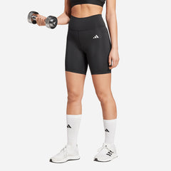 Women's Adidas Optimé Essentials Stash Pocket 7 - Black
