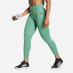 Women's Adidas Opme Power 7/8 Tights - Green