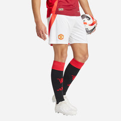 Quần Ngắn Nam Adidas Manchester United 24/25 Home - Trắng