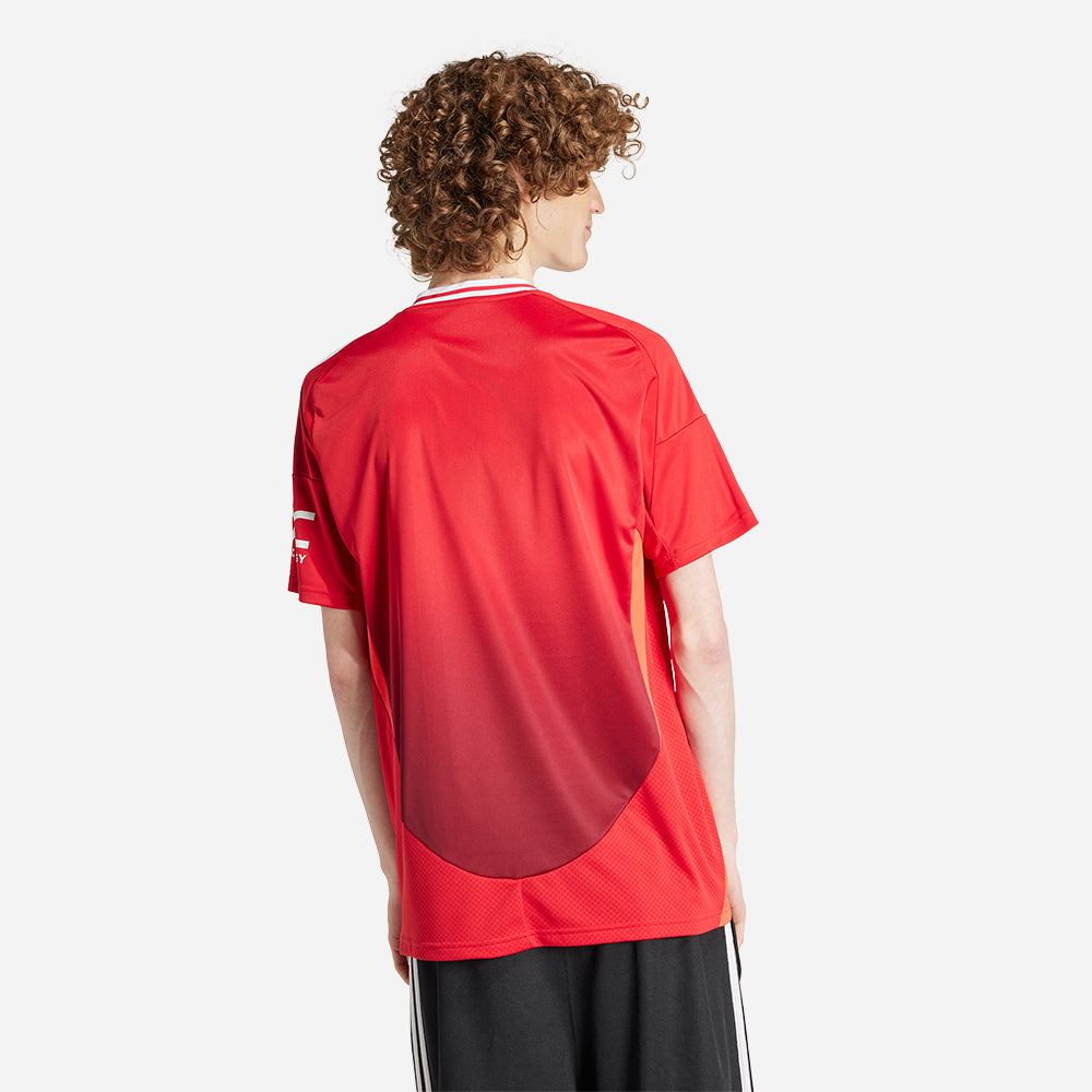 Áo Đá Bóng Nam Adidas Manchester United Sân Nhà 24/25 - Đỏ - Supersports Vietnam