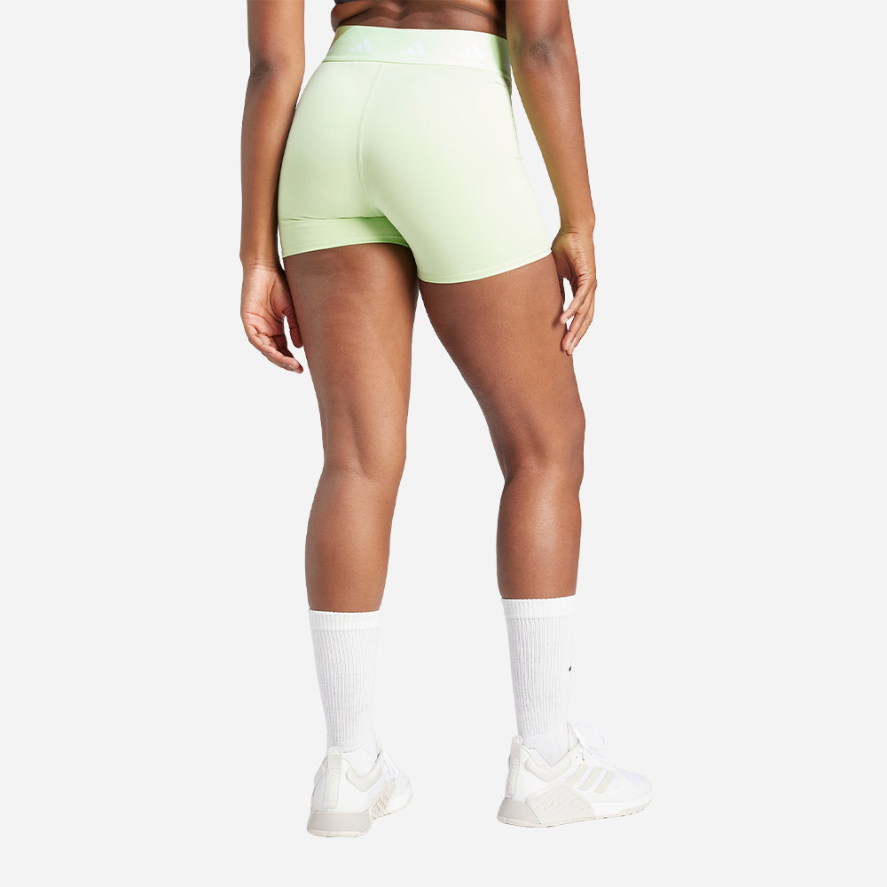 Quần Ôm Nữ Adidas Techfit - Xanh Lá - Supersports Vietnam