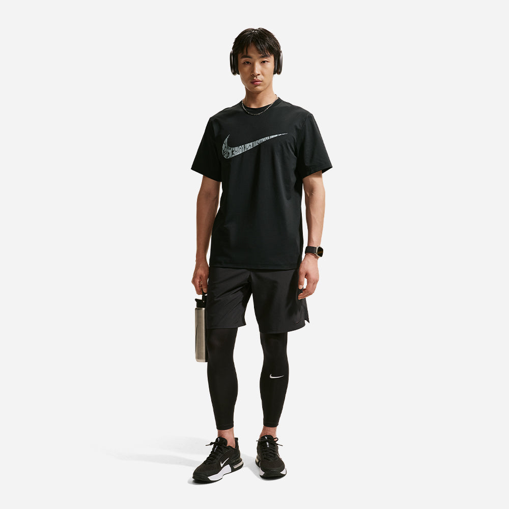 Áo Thun Nam Nike Hyverse Dri-Fit UV Protection Training - Đen - Supersports Vietnam