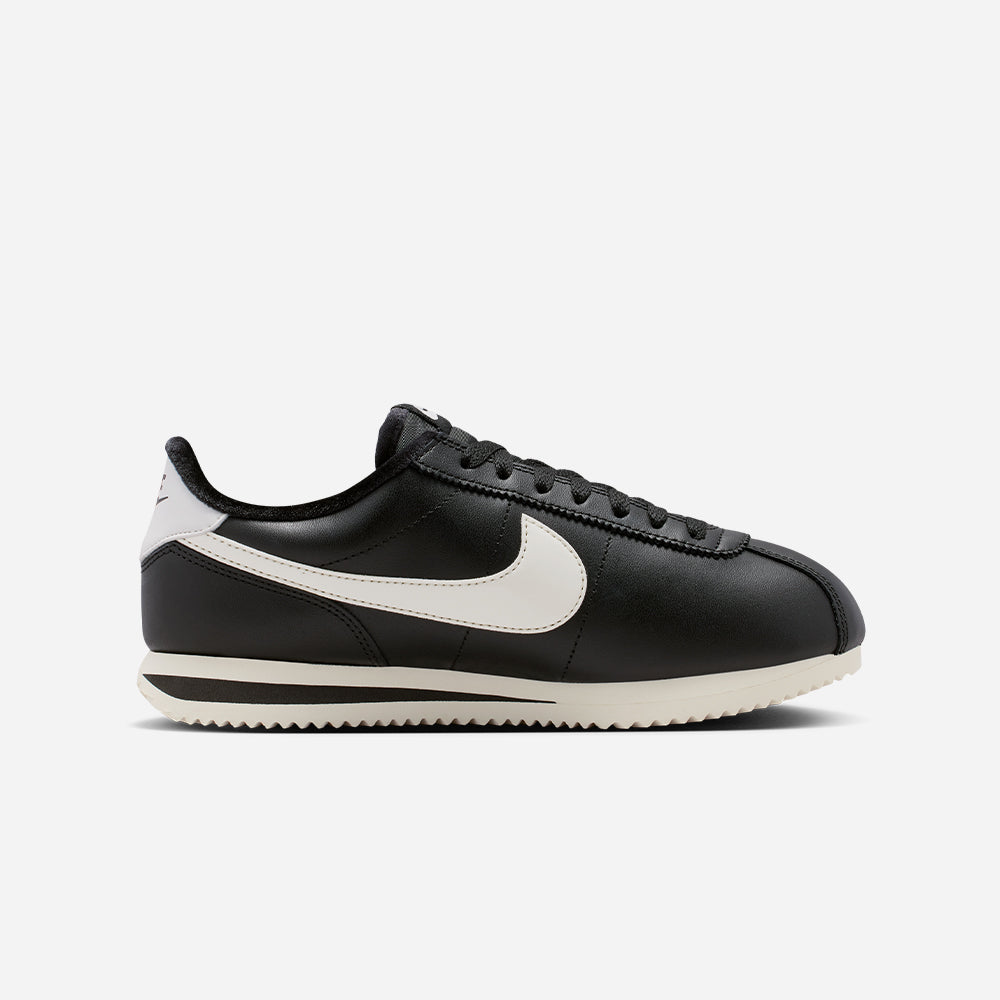 Giày Sneaker Nữ Nike Cortez Leather - Đen - Supersports Vietnam