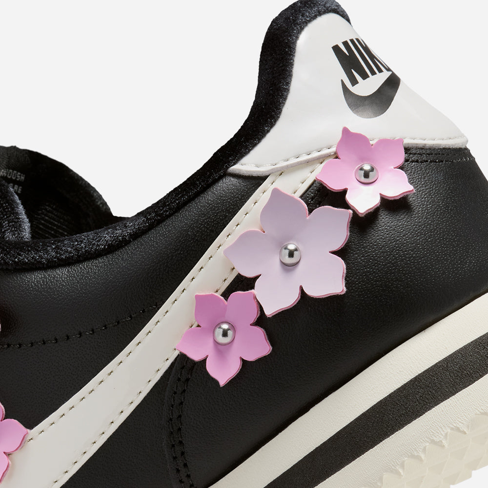 Giày Sneaker Nữ Nike Cortez Leather - Đen - Supersports Vietnam