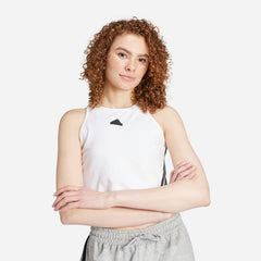 Women's Adidas Future Icons 3-Stripes Tank - White