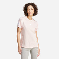 Women's Adidas Future Icons 3-Stripes T-Shirt - Pink