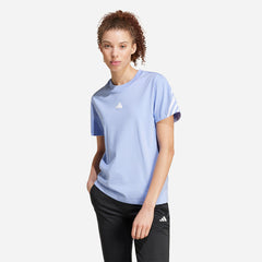 Women's Adidas Future Icons 3-Stripes T-Shirt - Blue