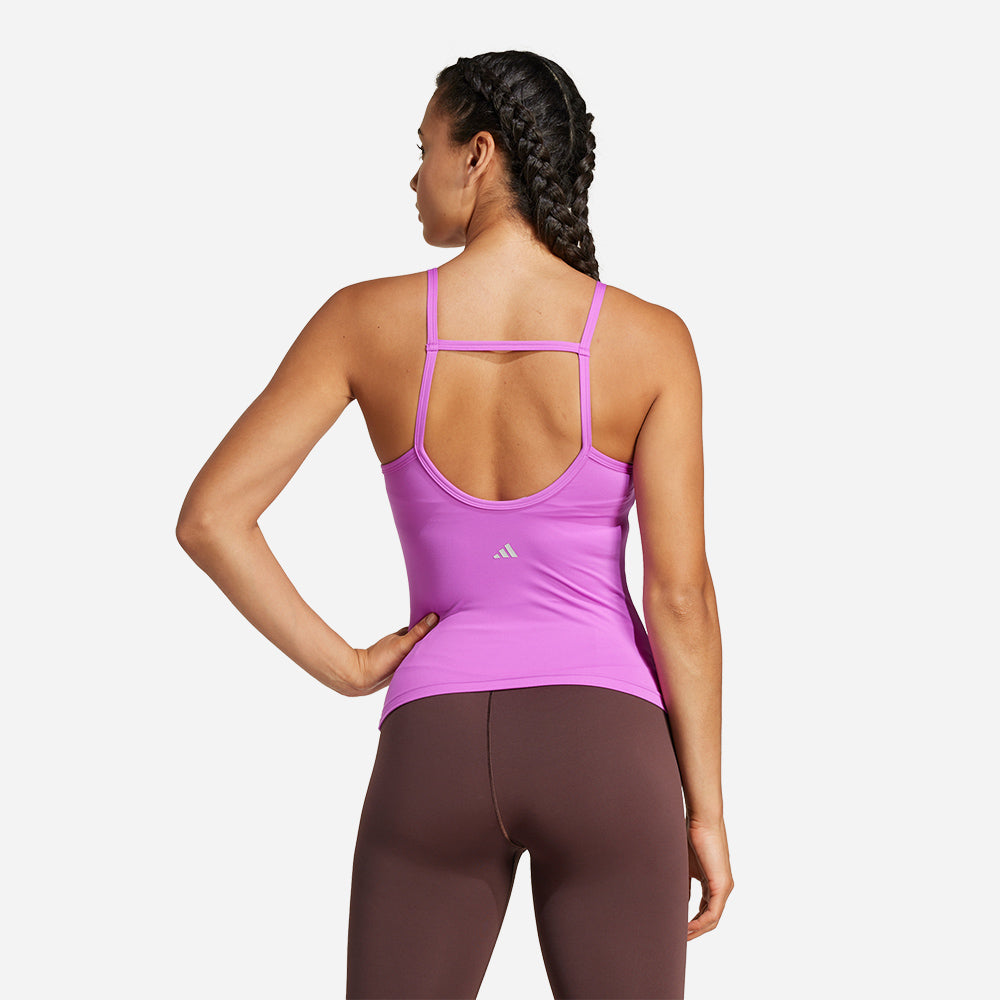 Áo Ba Lỗ Nữ Adidas Yoga - Tím - Supersports Vietnam