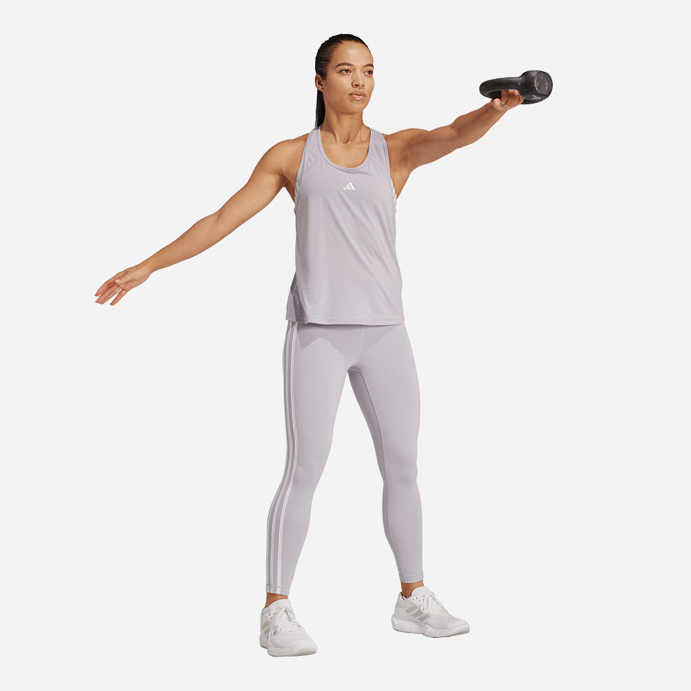 Áo Ba Lỗ Nữ Adidas Training Essentials - Xám - Supersports Vietnam