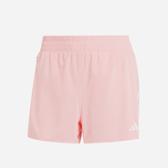Women's Adidas Own The Run Bike Shorts - Pink