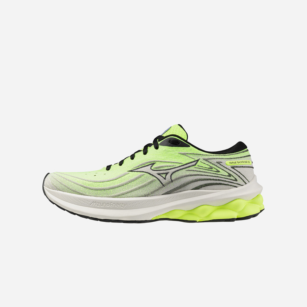 Giày Chạy Bộ Nam Mizuno Wave Skyrise 5 - Xanh Lá - Supersports Vietnam