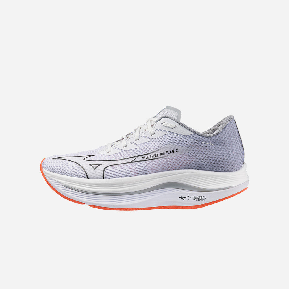 Giày Chạy Bộ Nam Mizuno Wave Rebellion Flash 2 - Xám - Supersports Vietnam